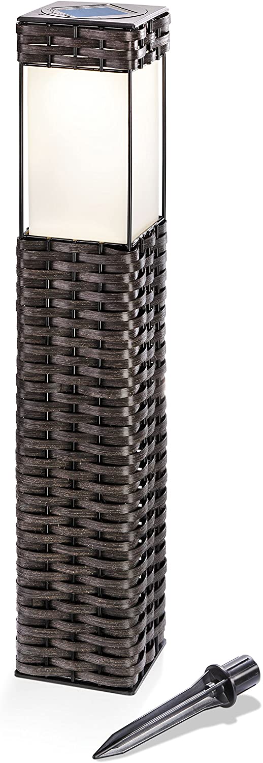 rattan-wegleuchte